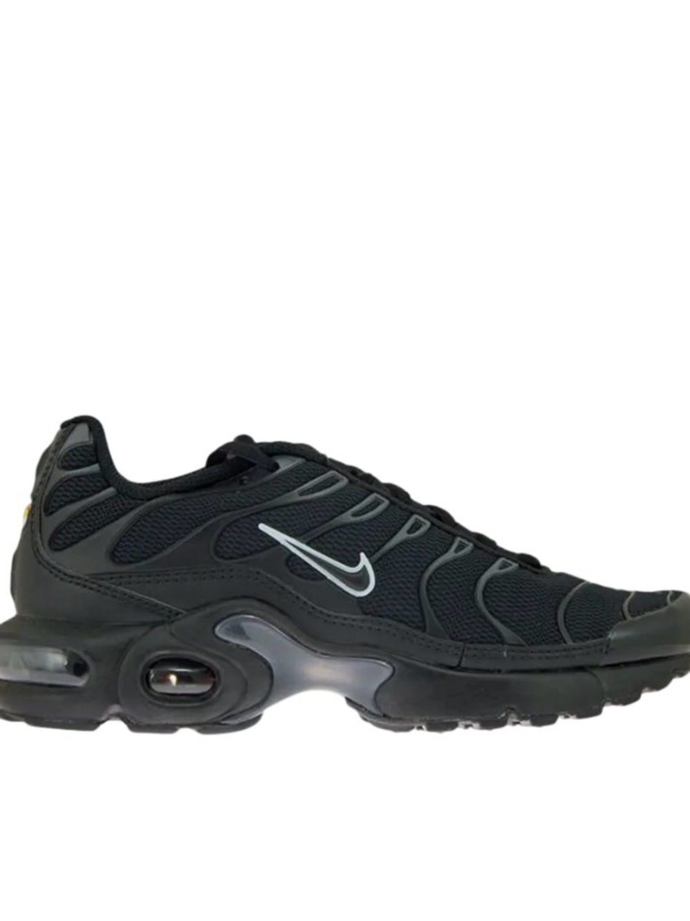 Nike Air Max Athletic Shoes with Silver Swoosh Accent